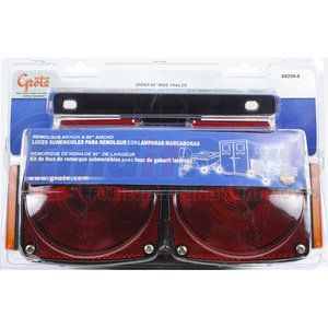 65230-5 by GROTE - TRLR LMP KIT,RED,UNDR 80",SBMR,W/S/MKRS