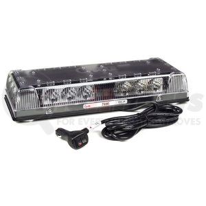 76953 by GROTE - 17" Low-Profile LED Mini Light Bar - Magnet Mount with Auxiliary Power Cord
