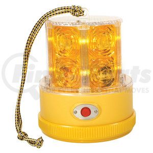 77913 by GROTE - 360deg Portable Battery Operated LED Warning Light - Amber