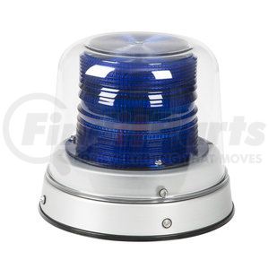 78015 by GROTE - Tall Dome LED Beacon - Dual Color - Class II, Blue, Clear Dome
