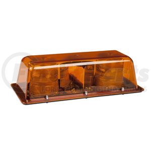 79043 by GROTE - Dual Strobe Mini LED Light Bars, Class II, Permanent Mount, Amber