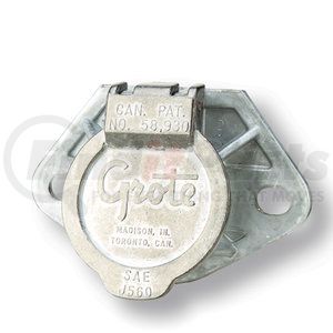 87860 by GROTE - Ultra-Pin Receptacle Two-Hole Mounts - Receptacle Only, Solid Pin