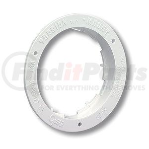 92510 by GROTE - Theft-Resistant Flange For 4" Round Lights - White