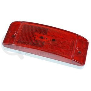 G2102 by GROTE - Hi Count Turtleback II LED Clearance Marker Light - Rectangular, Red, .12 AMP