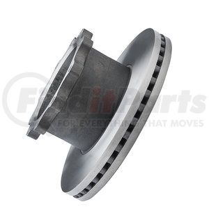 MPBR76604 by HALDEX - Disc Brake Rotor - Transit, Coach U Type