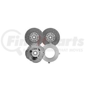 MU597DOX by HALDEX - LikeNu Transmission Clutch Kit - Remanufactured, 15.5 in. Diameter, 2 in. Input Shaft, 10-Tooth Spline, Damp Organic