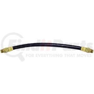 16018 by HALDEX - Air Brake Hose Assembly - 18" Length, 3/8" I.D., 1/4" One Fixed-One Swivel Ends