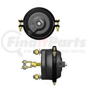 SC20L by HALDEX - Air Brake Chamber - Single Diaphragm, T20, 2.5 in. Stroke Length, Long Stroke
