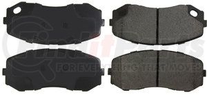 Centric 300.12650 Disc Brake Pad Set Centric Premium Semi-Metallic Brake Pads with Shims and Hardware