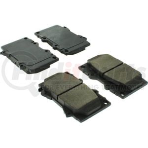 306.07720 by CENTRIC - Centric Fleet Performance Brake Pads with Hardware