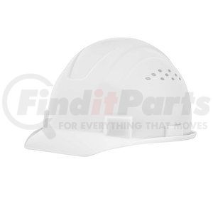 20220 by SELLSTROM - Jackson Safety Advantage Front Brim Hard Hat, Vented, 4-Pt. Ratchet Suspension, White