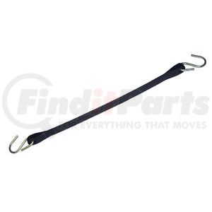 30108 by HALDEX - Tarp Strap - 21" Length w/ Crimped "S" Hooks, Heavy-Duty Construction for Secure Fastening