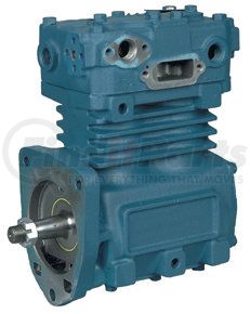 107509X by HALDEX - Air Brake Compressor - Reman, Flange Mount, Engine Driven, Air/Water Cooling Tapered Shaft