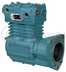 107511X by HALDEX - Air Brake Compressor - Remanufactured, Air/Water Cooling, Equipped for Power Steering