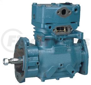 108269X by HALDEX - LikeNu Tu-Flo® TF501 Air Brake Compressor - Remanufactured, Flange Mount, Engine Driven, Air/Water Cooling