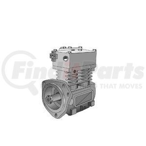 108935X by HALDEX - LikeNu Tu-Flo® TF750 Air Brake Compressor - Remanufactured, Flange Mount, Engine Driven, Air/Water Cooling