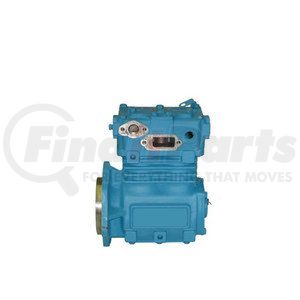 109251X by HALDEX - Air Brake Compressor - Reman, Engine Driven, Air/Water Cooling, Spline Shaft, 22 Tooth