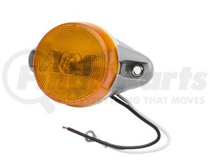 AQ15463 by HALDEX - Trailer ABS Round Indicator Lamp - OEM SN154FC, 6 in. Lead