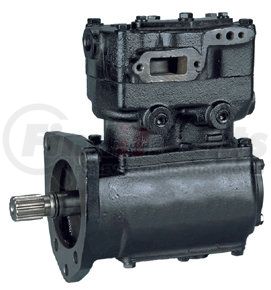 EL13081X by HALDEX - LikeNu EL1300 Air Brake Compressor - Remanufactured, Flange Mount, Gear Driven