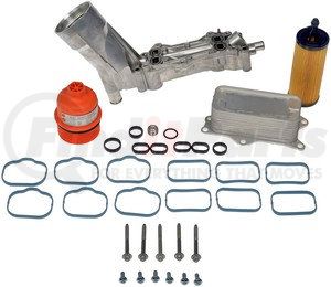 926-959 by DORMAN - Upgraded Aluminum Engine Oil Filter Housing with Oil Cooler and Filter