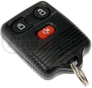 13798 by DORMAN - Keyless Entry Remote 3 Button
