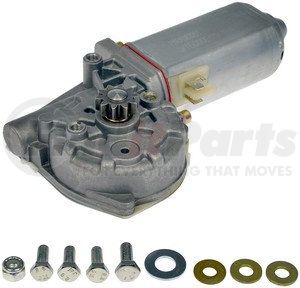 742-5602 by DORMAN - Bus Power Door Motor - Plug-In, Bolt-on, 2 Spade Terminals, Metal Housing