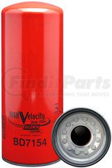 BD7154 by BALDWIN - Engine High Velocity Dual-Flow Lube Spin-On Oil Filter