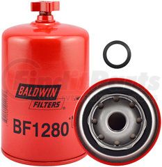 BF1280 by BALDWIN - FWS Spin-on with Drain