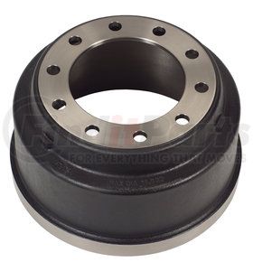 HD1M by DAYTON PARTS - Brake Drum - 16.5" x 7" Outboard Mount, 8.78" Pilot, 10 Bolt Holes