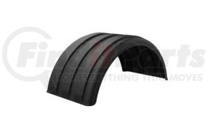 pm1901b by MINIMIZER - Dual Fender for 19.5 Tire Black