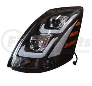 TR562-VLHL-L by TORQUE PARTS - Performance Headlight - Driver Side, for 2004-2017 Volvo VNL