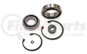 8581-01 by KIT MASTERS - Pulley bearing kit for rebuilding Kysor-style fan clutch hubs (pulley & bracket). Includes one 6209 bearing and one 6207 bearing. This is the most popular bearing kit for rear-air hubs.