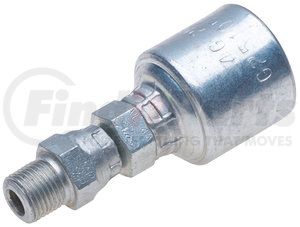 G25105-0808 by GATES - Hyd Coupling/Adapter- Male Pipe Swivel (NPTF - without 30 Cone Seat) (MegaCrimp)