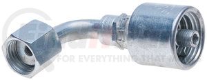 G25240-1616 by GATES - Hyd Coupling/Adapter- Female Flat-Face O-Ring Swivel - 90 Bent Tube (MegaCrimp)