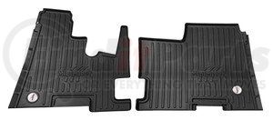 10002475 by MINIMIZER - Floor Mats - Black, 2 Piece, Front Row, For Kenworth