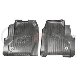 10002247 by MINIMIZER - Floor Mats - Black, 2 Piece, With Minimizer Logo, Front Row, For Freightliner