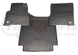 10002761 by MINIMIZER - Floor Mats - Black, 3 Piece, With Minimizer Logo, Auto Transmission, Front, Center Row, For Volvo