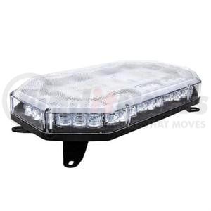 M20486YCL by MAXXIMA - Emergency Warning Light - Mini-Bar, Amber Clear Lens, 12/24 Volts