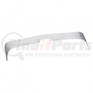 29011 by UNITED PACIFIC - Hood Deflector - Bug Deflector, Stainless, for Kenworth W900L