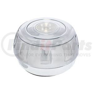 88262 by UNITED PACIFIC - Steering Wheel Hub and Horn Button Kit - Chrome, for 1997-01 Kenworth Trucks