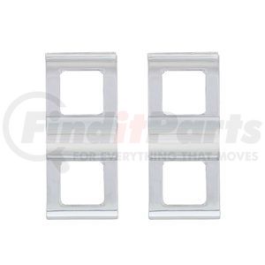 42350 by UNITED PACIFIC - Dash Switch Cover - Switch Cover, 2 Openings, for 2008-2017 Freightliner Cascadia