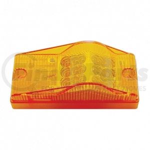 38578 by UNITED PACIFIC - Turn Signal Light - 18 LED Freightliner Reflector Turn Signal Light - Amber LED/Amber Lens