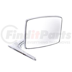 110737 by UNITED PACIFIC - Door Mirror - Exterior, Chrome, for 1966-1977 Ford Bronco and 1967-1979 Truck