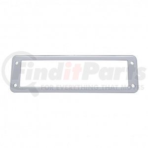 40940 by UNITED PACIFIC - Overhead Pocket Bezel - Chrome, Plastic, for 2000-2010 International 9900/9400/9200