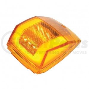 36966 by UNITED PACIFIC - Truck Cab Light - 24 LED "Glo" Square, Amber LED/Amber Lens