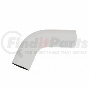 PB359-E68-55 by UNITED PACIFIC - Exhaust Elbow - Expanded, Chrome, 68 Degree Angled, for Peterbilt 359 - Straight 5" OD To 5" OD