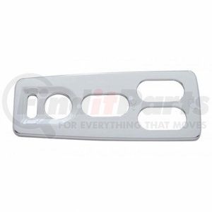 42097 by UNITED PACIFIC - Door Window Switch Bezel - Chrome Window Switch Cover For 2008-2017 Freightliner Cascadia - Driver- 5 Openings