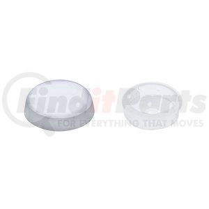 70251-1 by UNITED PACIFIC - Screw Cover - Chrome, Snap-On, for #14 Screw