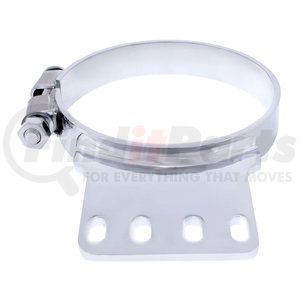 10289 by UNITED PACIFIC - Exhaust Clamp - 6", Chrome, for Kenworth