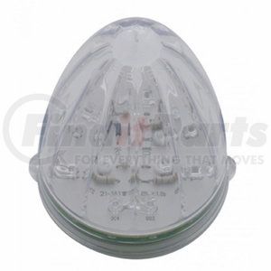 38462 by UNITED PACIFIC - Truck Cab Light - 19 LED Watermelon Grakon 1000, Amber LED/Clear Lens